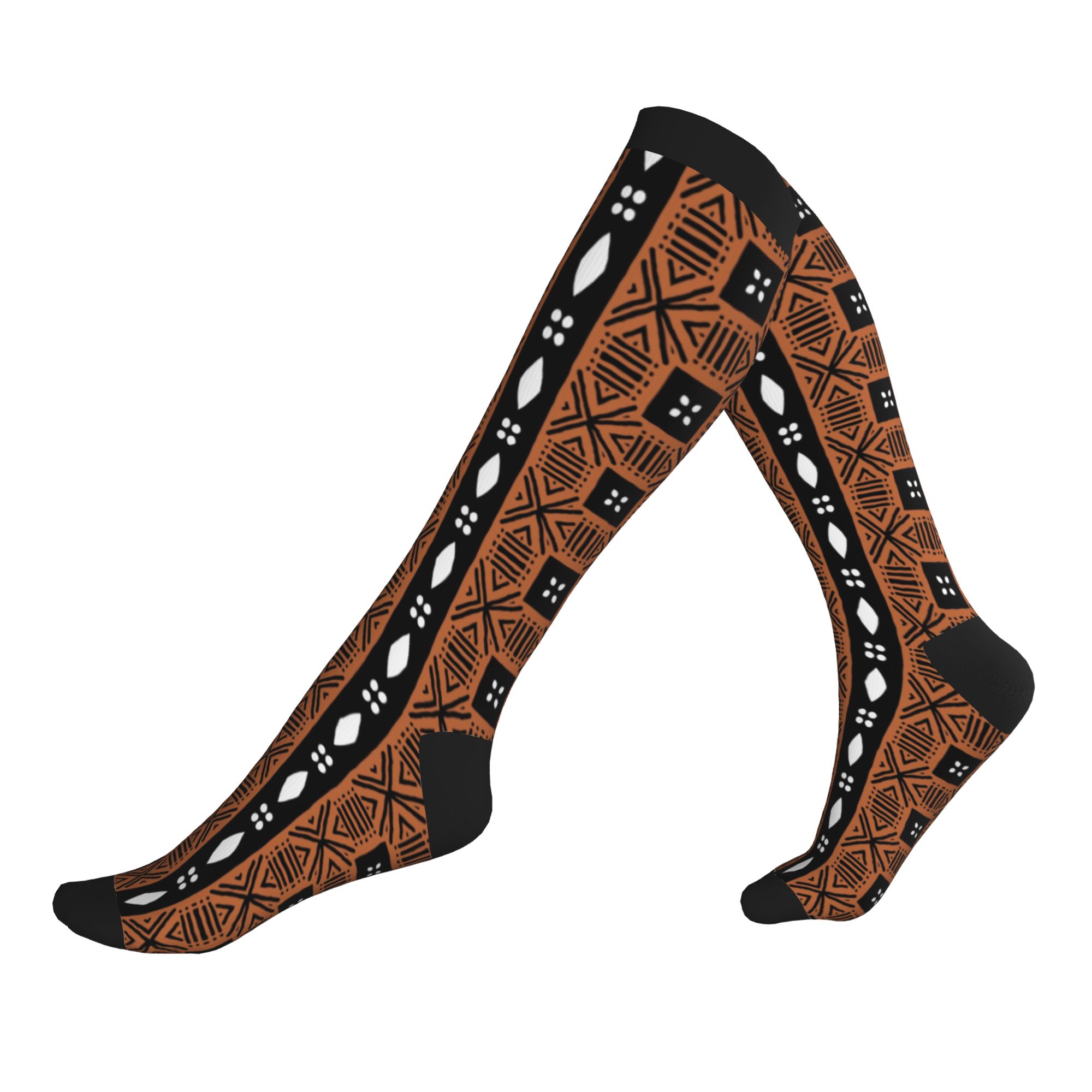 Ethnic Fashion For Men - Afrikaanse Safari Modderdoek Jurk Sokken Mannen