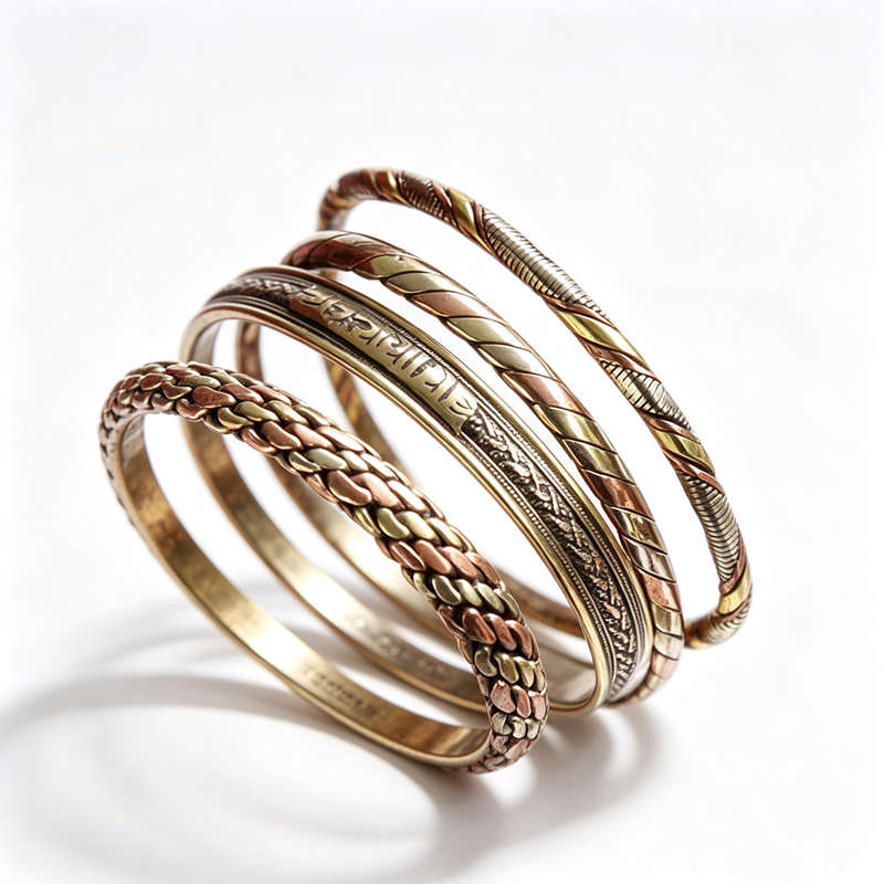 Ethnic Fashion Com - Indiase sieraden rode koperen omwikkelde open