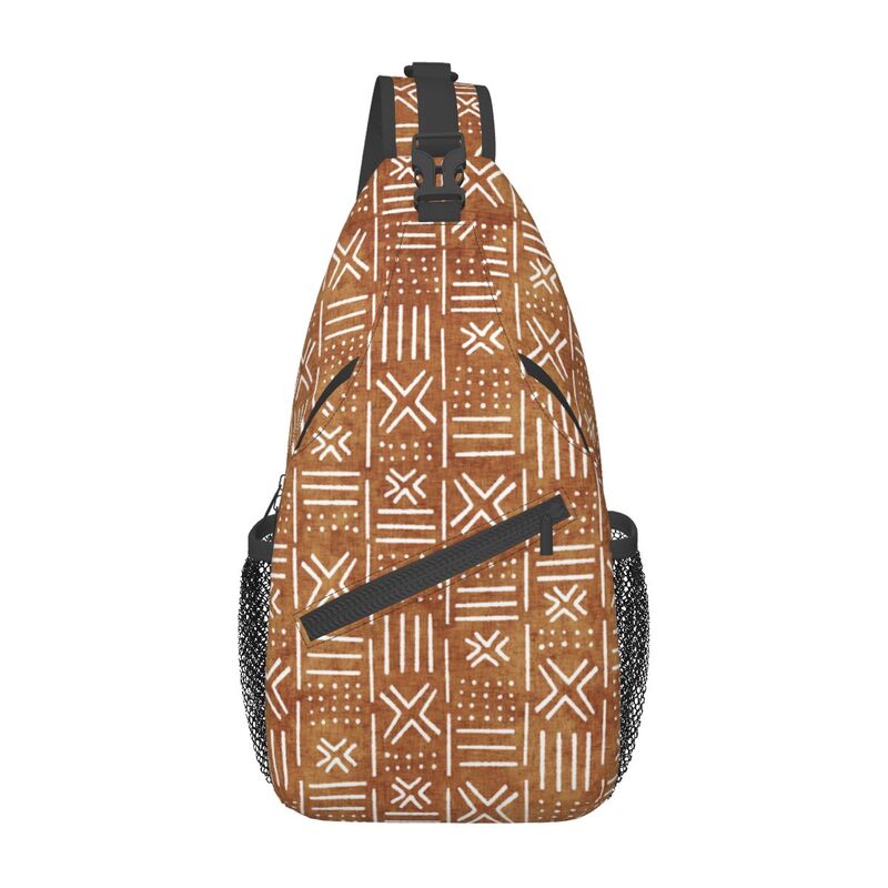 Ethnic Fashion For Men - Bogolan Muddoek Afrikaanse Patroon Slinger Bag