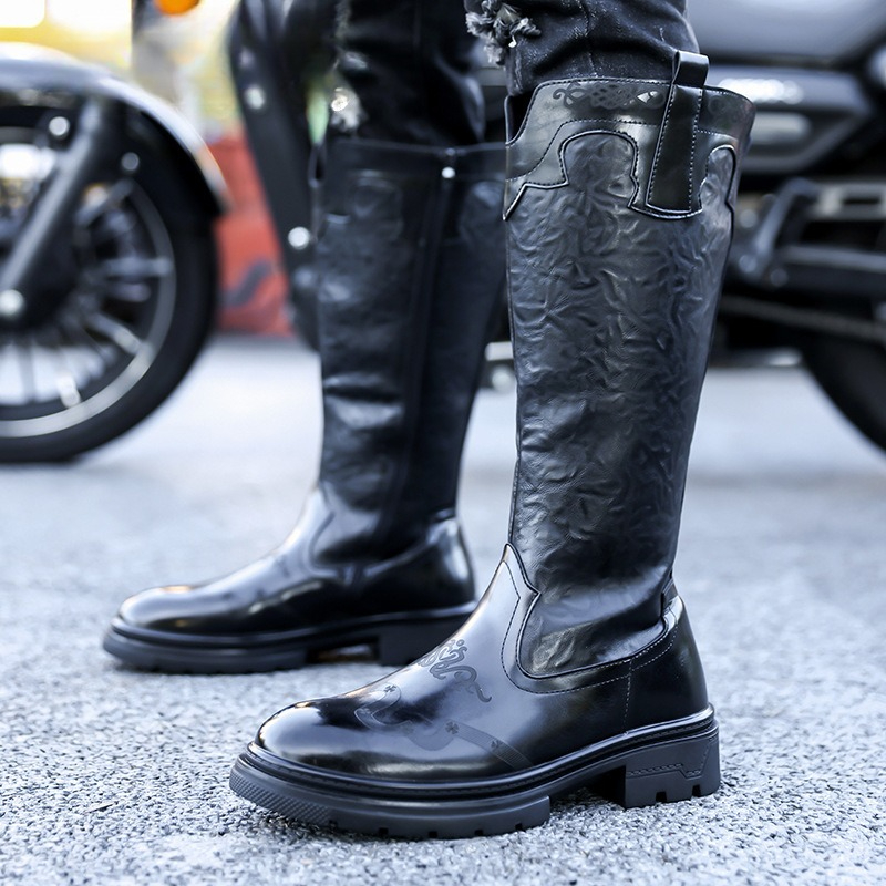 Ethnic Fashion For Men - Halfhoge laarzen voor heren Hoge kwaliteit