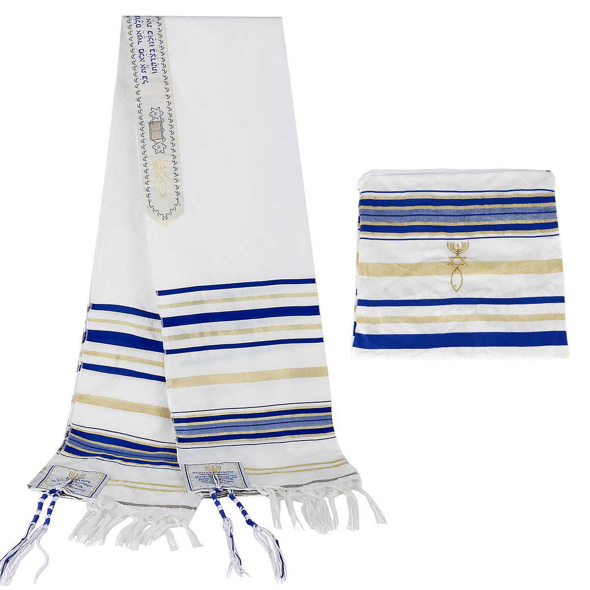 Joodse Tallit Israëlische Gebe - Ethnic Fashion For Men recensie en prijs
