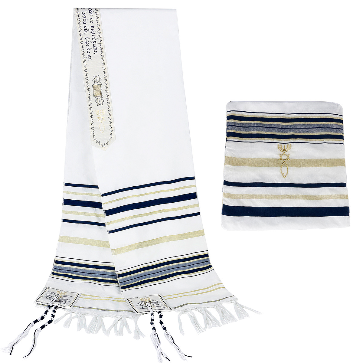 Joodse Tallit Israëlische Gebe - Ethnic Fashion For Men recensie en prijs