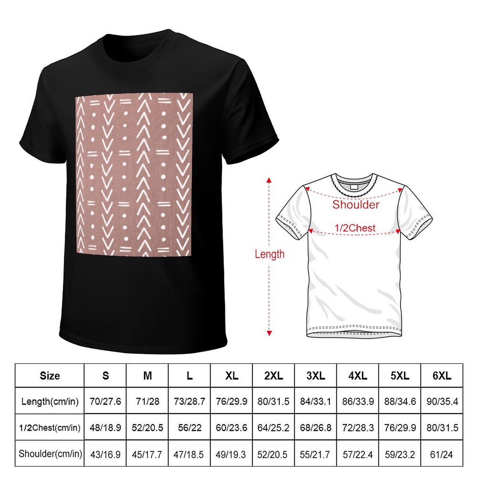 Mudcloth Witte Geometrische Vo - Mudcloth Print Top recensie en prijs