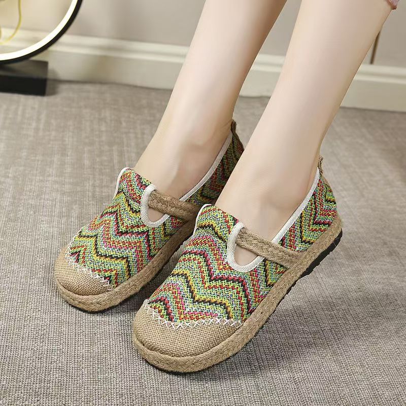 Dames Gekleurde Gestreepte Gro - Ethnic Fabric recensie en prijs