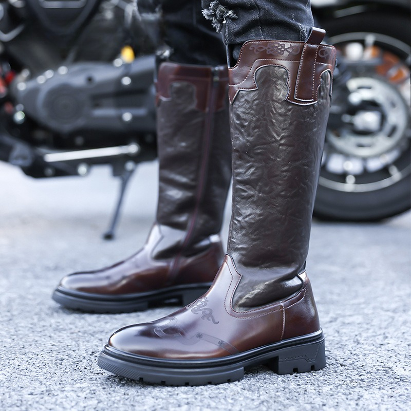 Halfhoge laarzen voor heren Ho - Ethnic Fashion For Men recensie en prijs
