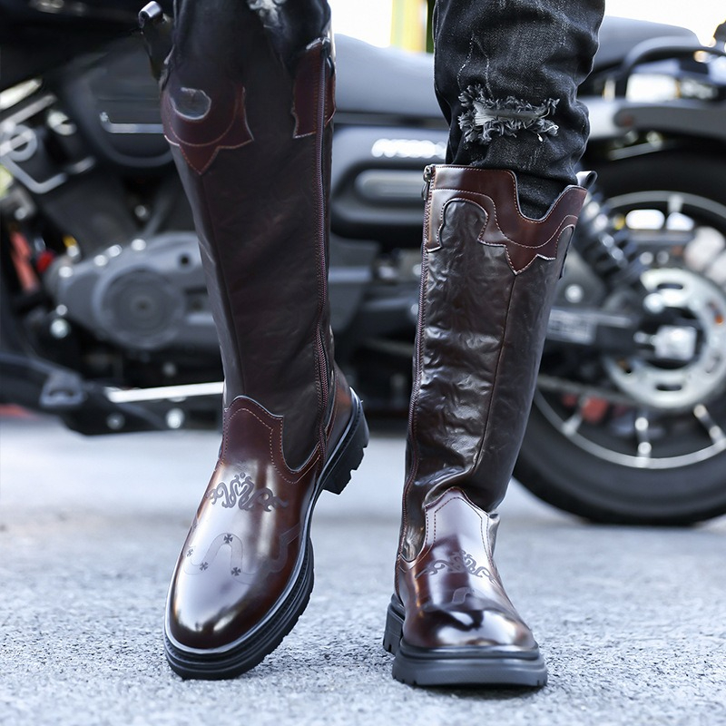 Halfhoge laarzen voor heren Ho - Ethnic Fashion For Men recensie en prijs
