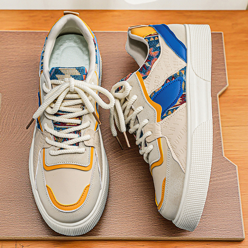 Vintage patchwork platform sne - Ethnic Fashion For Men recensie en prijs