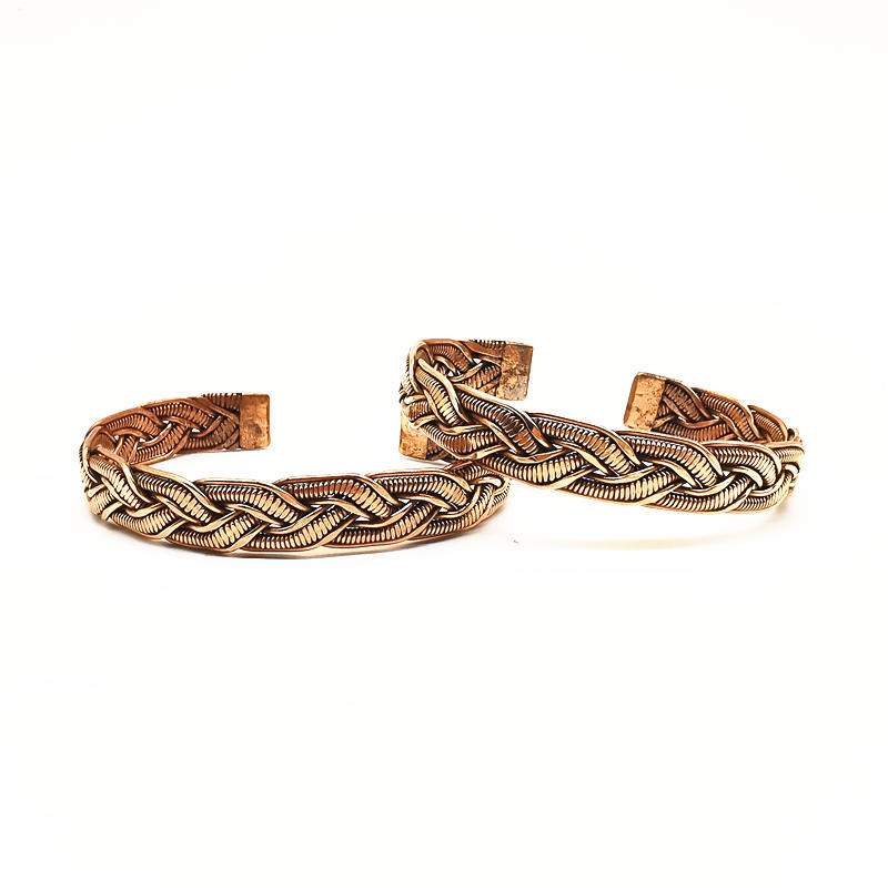 Rode koperen open armbanden me - Ethnic Fashion Com recensie en prijs