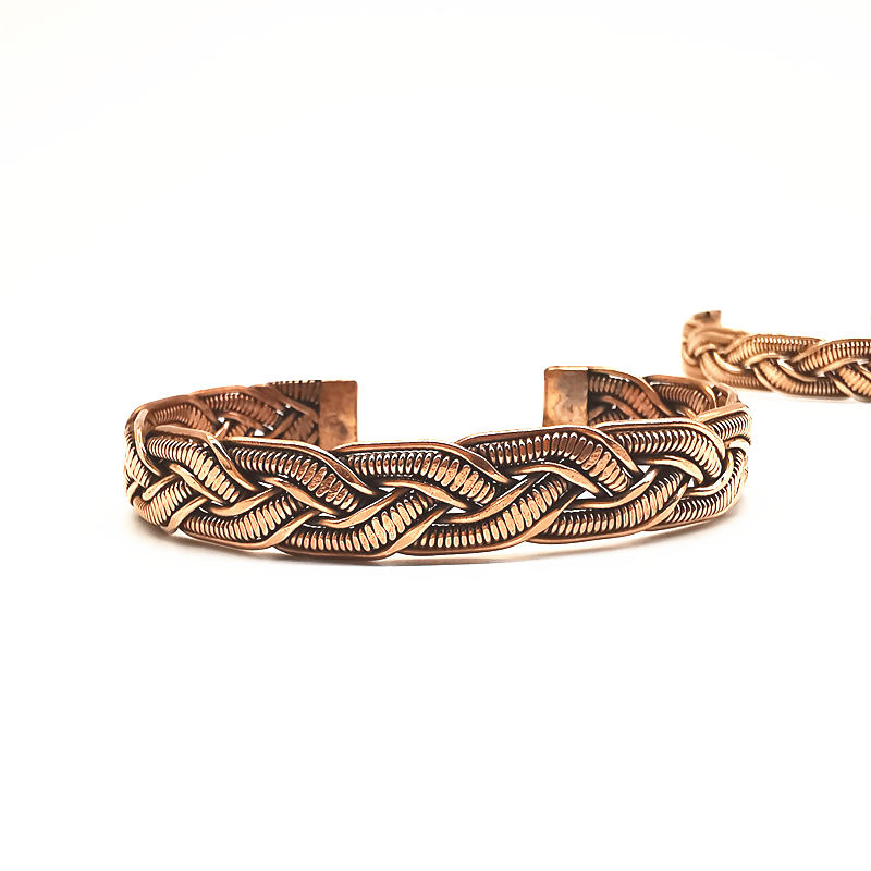 Rode koperen open armbanden me - Ethnic Fashion Com recensie en prijs
