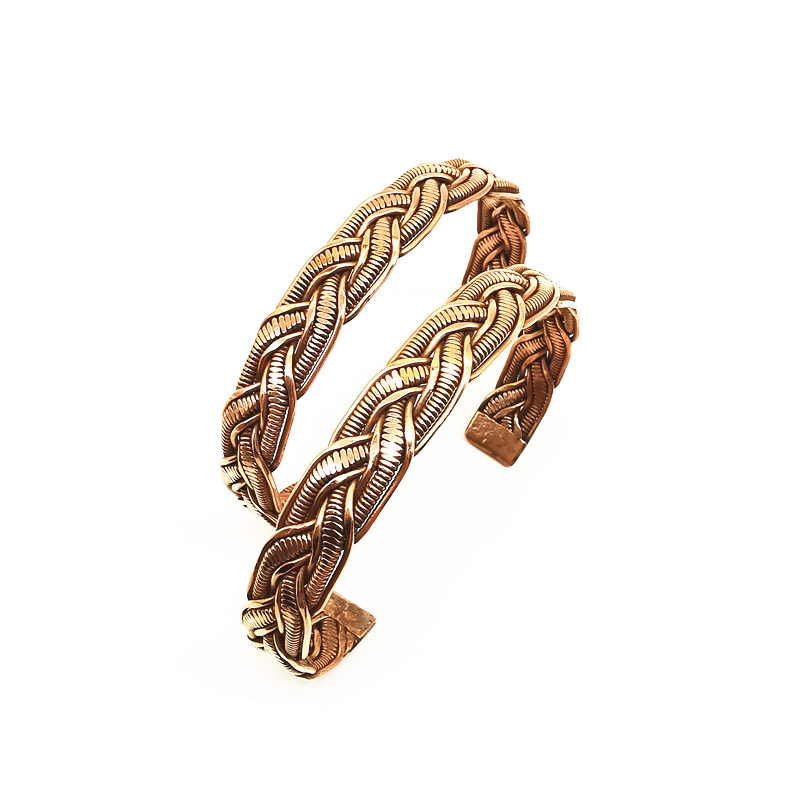 Rode koperen open armbanden me - Ethnic Fashion Com recensie en prijs