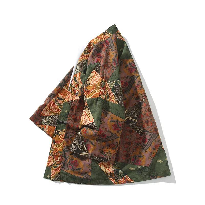 Etnische stijl print yukata ma - Ethnic Fashion For Men recensie en prijs